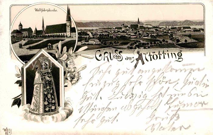 Altoetting Wallfahrtskirche Panorama