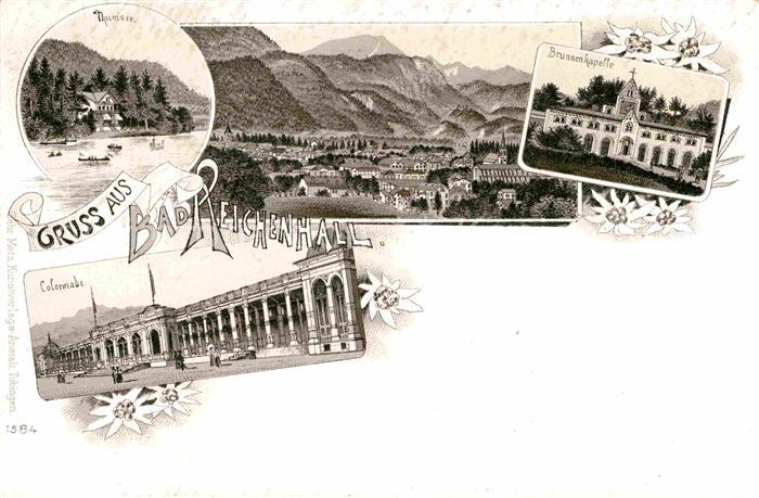 Bad Reichenhall Thumsee Brunnenkapelle Colonnade