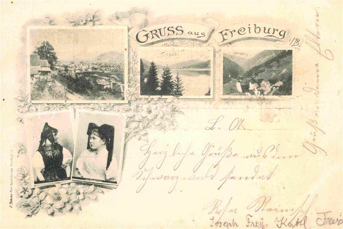 Freiburg Breisgau Titisee Hoellsteig Tracht