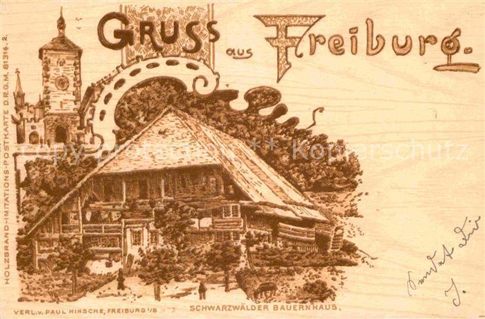 Freiburg Breisgau Schwarzwaeder Bauernhaus
