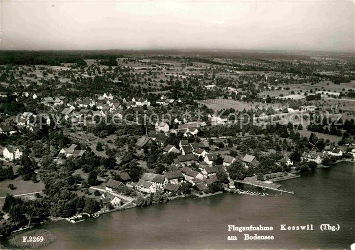 Kesswil Fliegeraufnahme am Bodensee