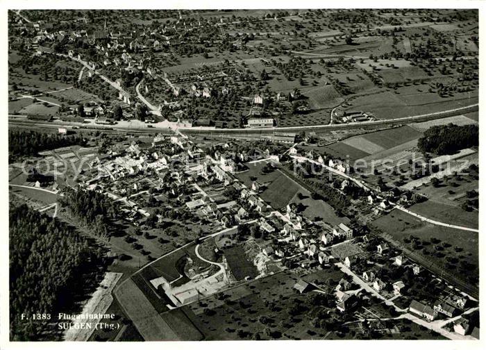 Sulgen Bischofszell Fliegeraufnahme