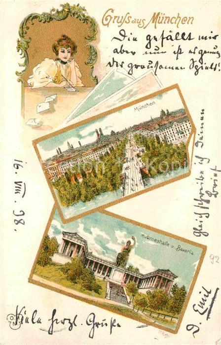 Muenchen Bayern Ruhmeshalle Bavaria