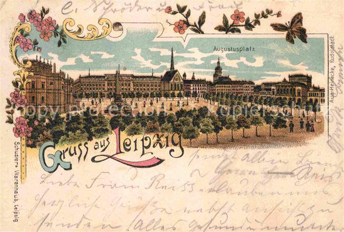 LEIPZIG Sachsen Augustusplatz