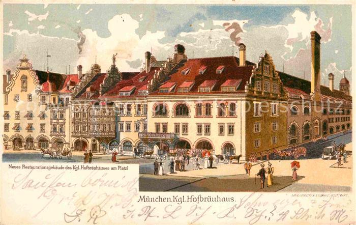 Muenchen Bayern Kgl. Hofbraeuhaus