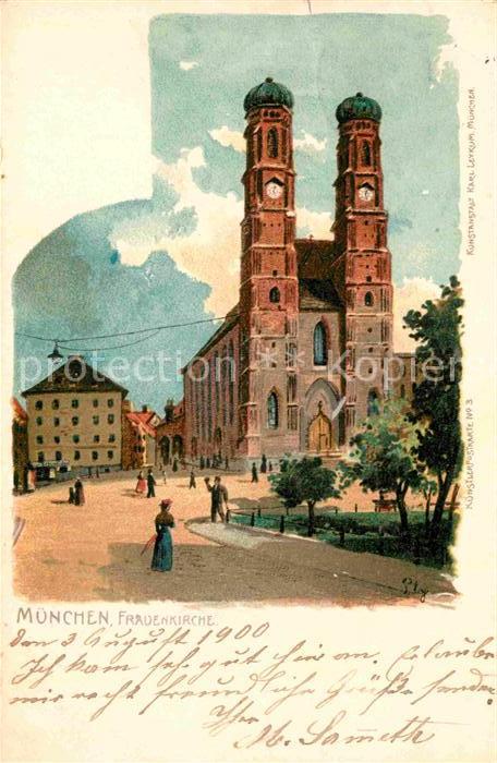 Muenchen Bayern Frauenkirche