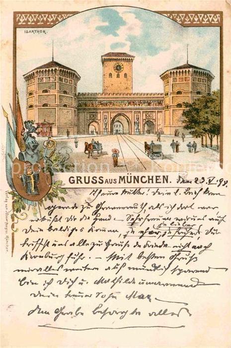 Muenchen Bayern Isartor