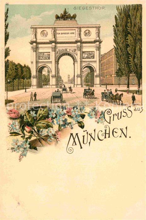 Muenchen Bayern Siegestor