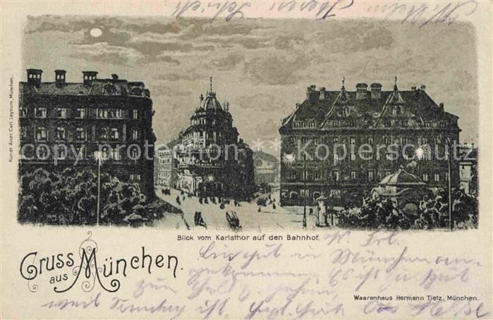 Muenchen Bayern Bahnhof