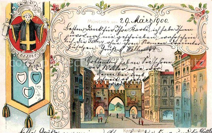 Muenchen Bayern Karlstor