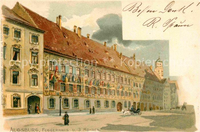 Augsburg Fuggerhaus Hotel 3 Mohren