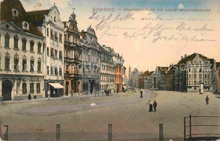 Augsburg Maximilian-Platz Maximilianstrasse