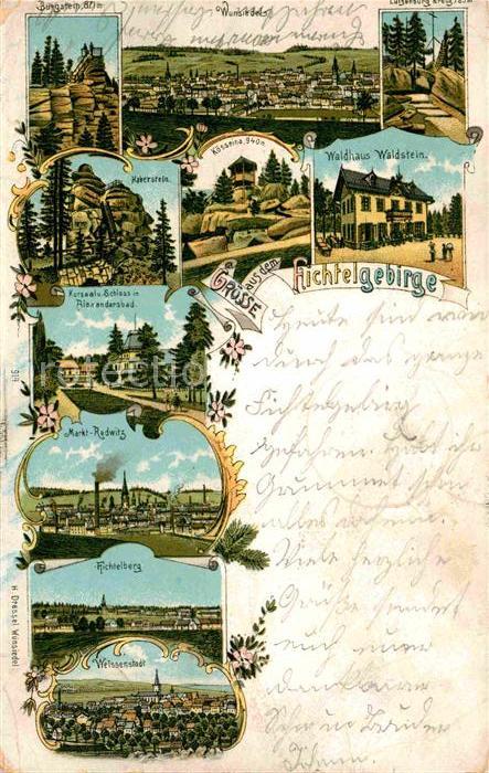 Wunsiedel Burgstein Schloss Alexanderbad Koesseina