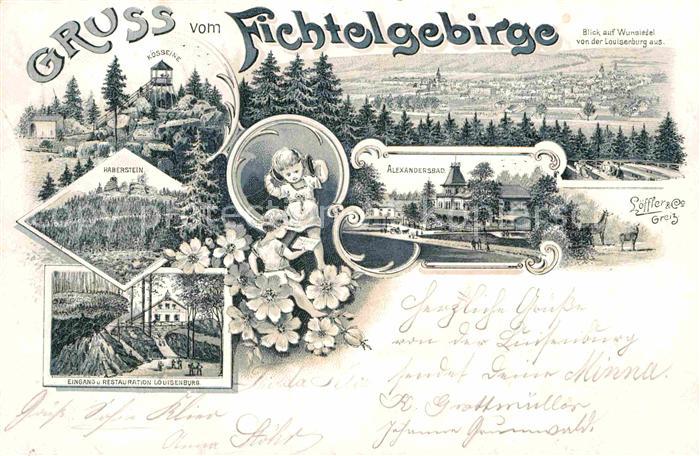 Wunsiedel Alexandersbad Haberstein Louisenburg