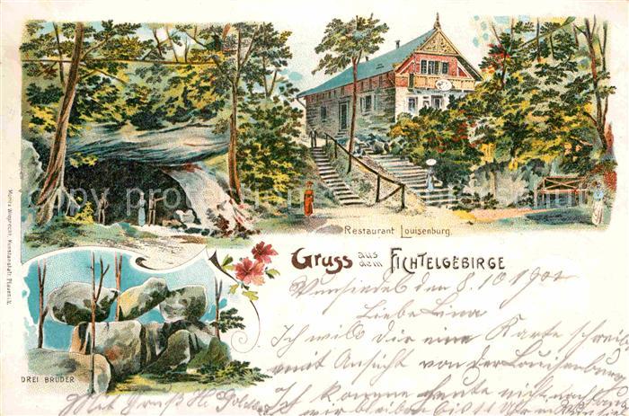 Wunsiedel Restaurant Louisenburg Drei Brueder