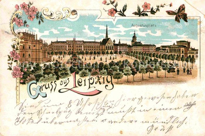 LEIPZIG Sachsen Augustusplatz
