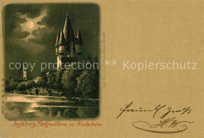 Augsburg Fuenfgradtthurm