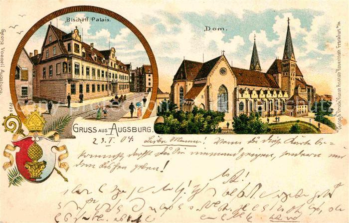 Augsburg Dom Bischoefl. Palais