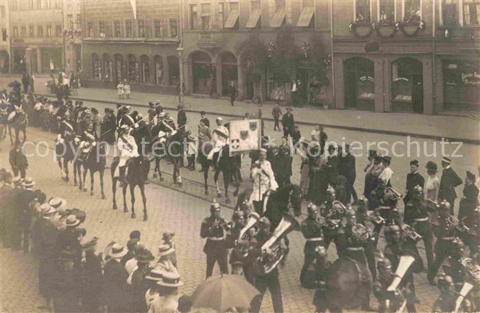 Augsburg Fest Pferd Musikinstrument
