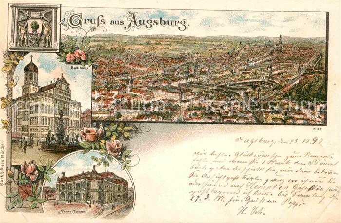 Augsburg Rathaus neues Theater