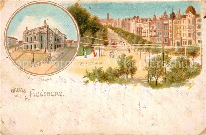 Augsburg Stadt Theater Kaiser-Strasse