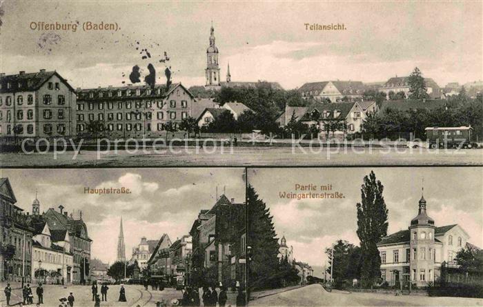 Offenburg Weingartenstrasse Hauptstrasse