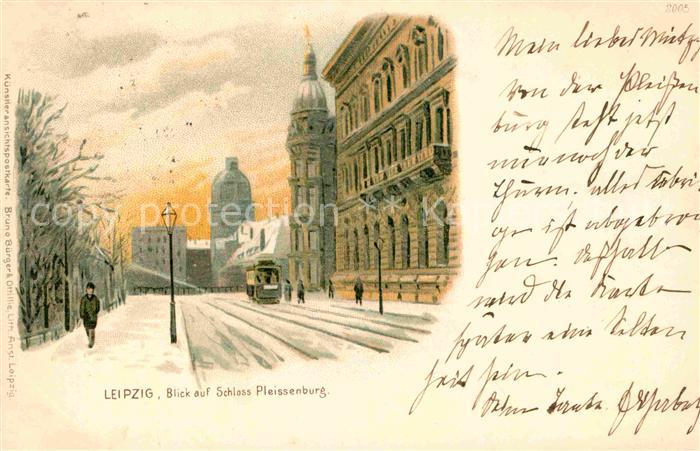 LEIPZIG Sachsen Schloss Pleissenburg