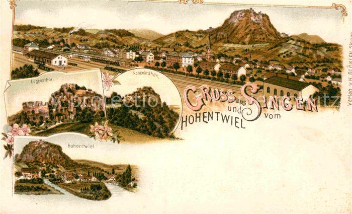 Singen Hohentwiel Hohenkraehen Eugensthor