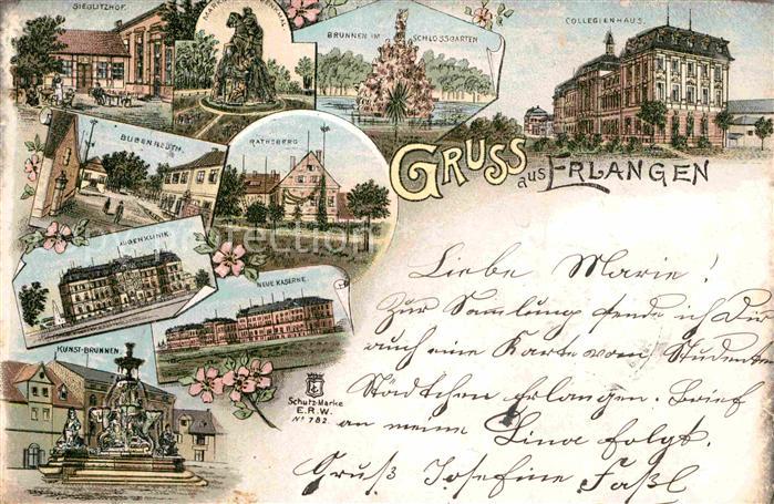 ERLANGEN Bayern Sieglitzhof Rathsberg neue Kaserne