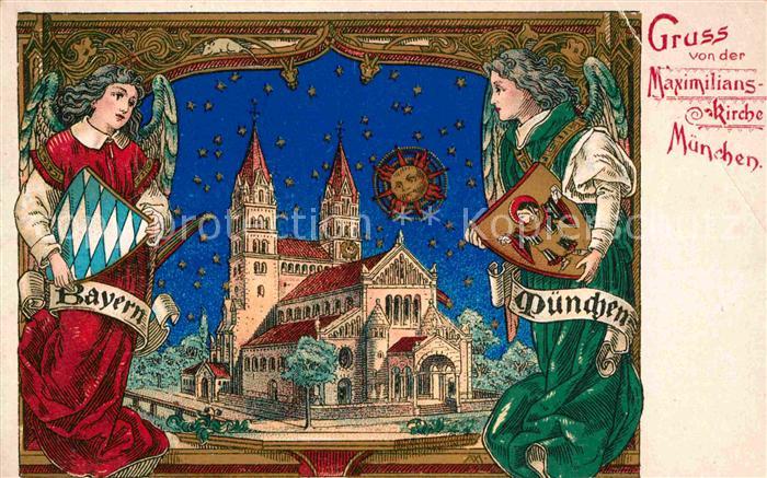 Muenchen Bayern Maximilianskirche