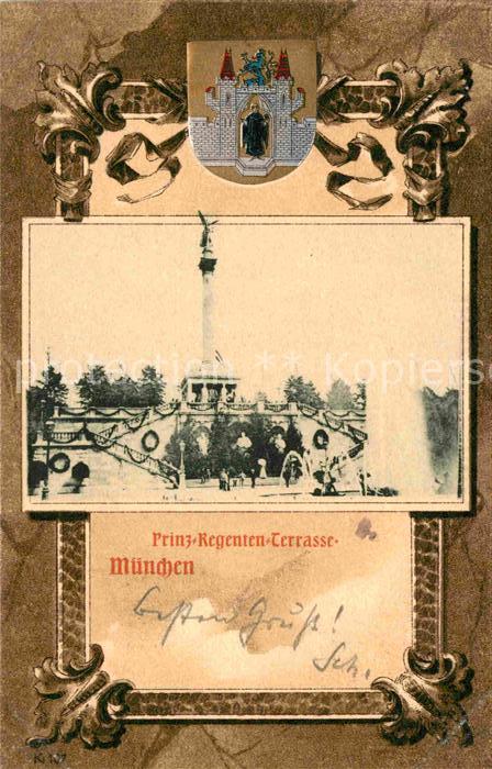 Muenchen Bayern Prinz-Regenten-Terrasse