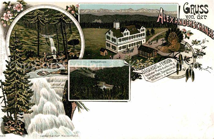 FREUDENSTADT BW Gasthaus Alexanderschanze Ellbachsee