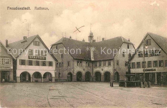 FREUDENSTADT BW Rathaus