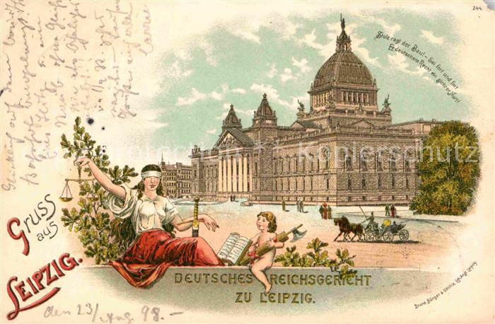 LEIPZIG Sachsen Deutsches Reichsgericht