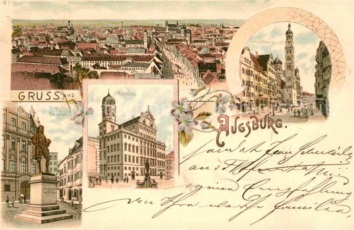 Augsburg Rathaus Perlachturm