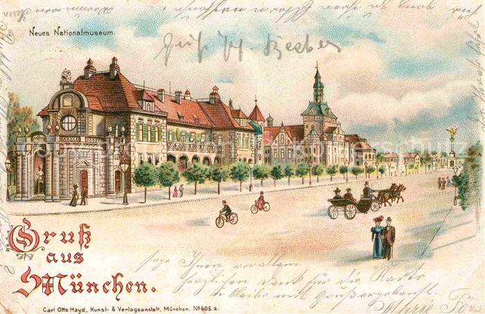 Muenchen Bayern Neues Nationalmuseum