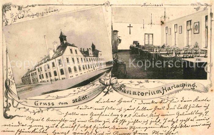 Muenchen Bayern Staedt. Sanatorium Harlaching