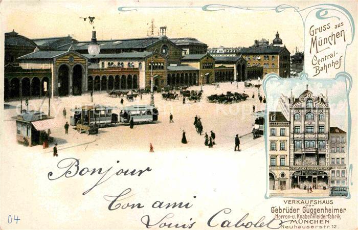 Muenchen Bayern Verkaufshaus Gerbrueder Guggenheimer