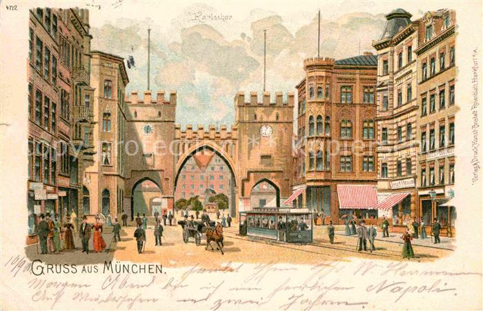 Muenchen Bayern Karlstor