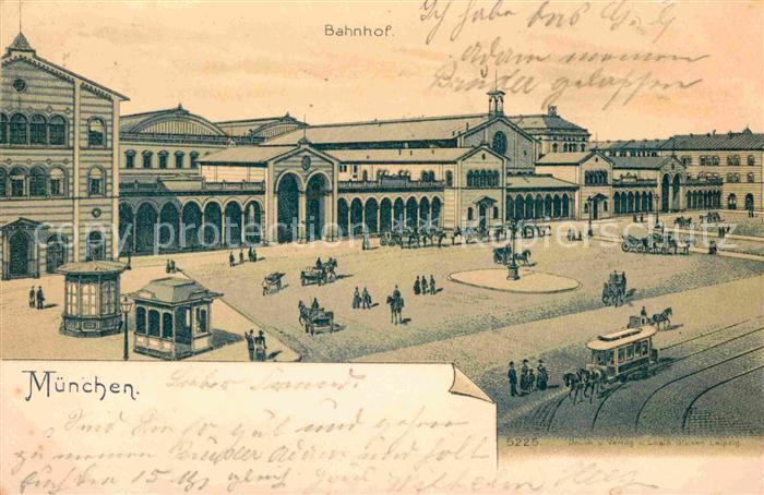 Muenchen Bayern Bahnhof