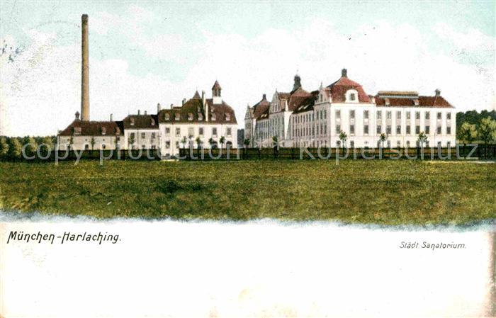 Harlaching Muenchen Staedt. Sanatorium