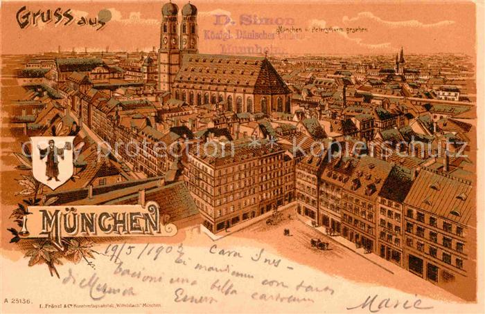 Muenchen Bayern Frauenkirche