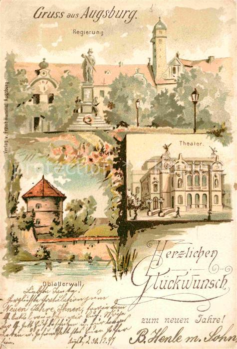 Augsburg Theater Regierung