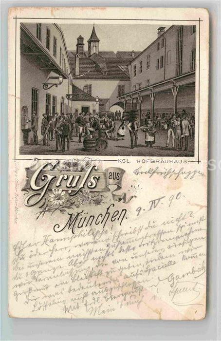 Muenchen Bayern Kgl. Hofbraeuhaus