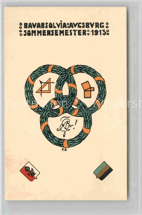 Augsburg Bavabsolvia Sommersemerster 1913