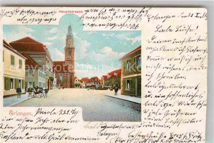 ERLANGEN Bayern Hauptstrasse