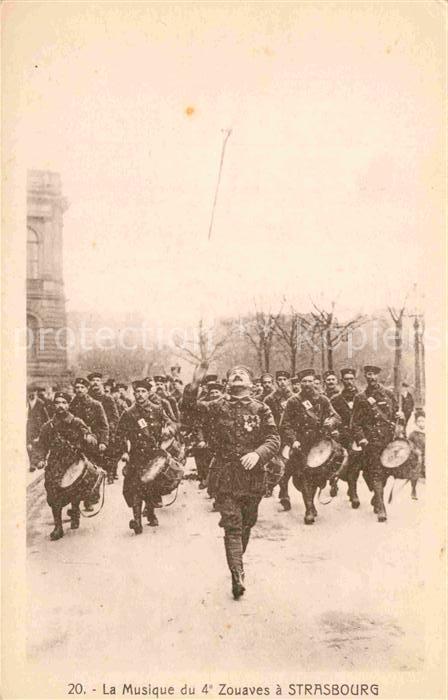 Strasbourg Alsace La Musique du 4 Zouaves