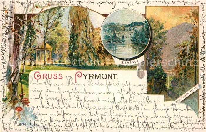 Pyrmont Bad Schloss Friedensthal