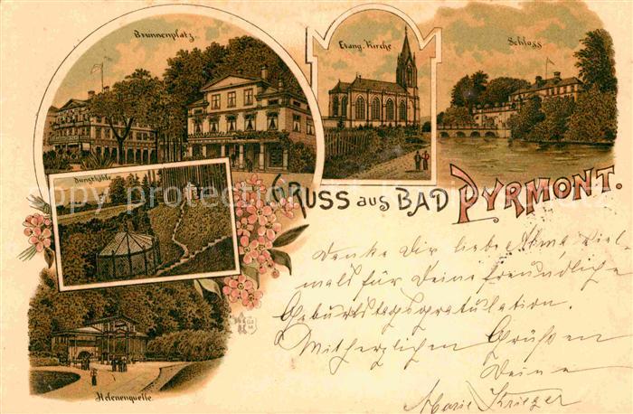 Bad Pyrmont Evangelische Kirche Schloss Helenenquelle