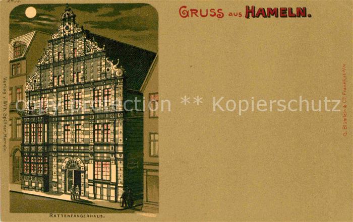 Hameln Weser Rattenfangerhaus